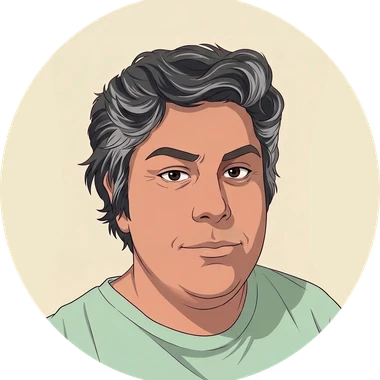 Retrato ilustrado de Eduardo Páez Trujillo.
